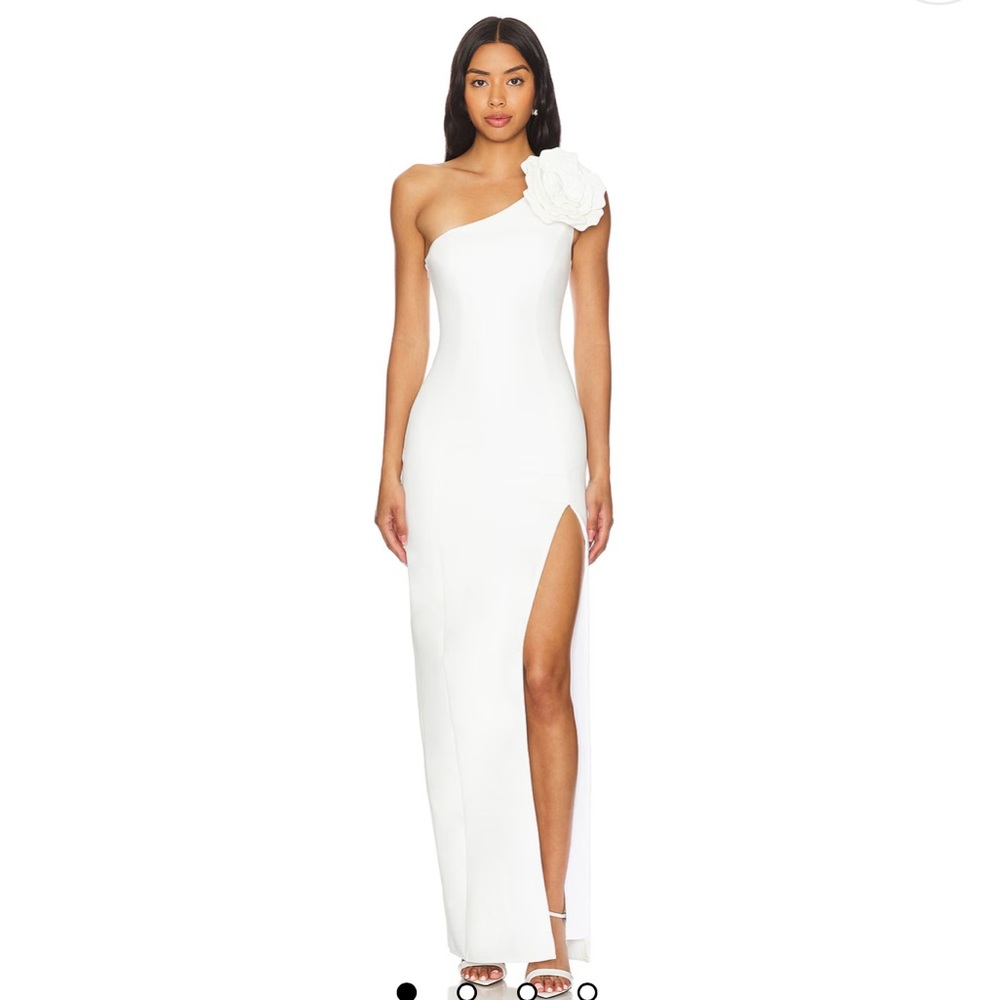Lovers and Friends Petra Gown in White